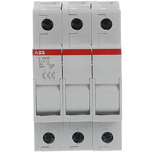 ABB Componenten Zekeringafschakelhouder, 3p max 20A, voor 8,5x31,5mm fuse - 9paa00000167870 - 20124339