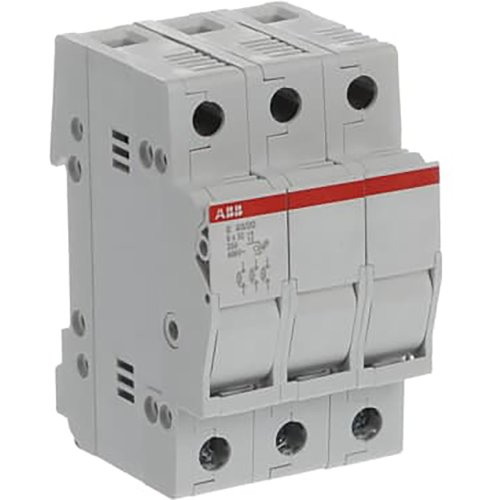 ABB Componenten Zekeringafschakelhouder, 3p max 20A, voor 8,5x31,5mm fuse - 9paa00000167872 - 20124339