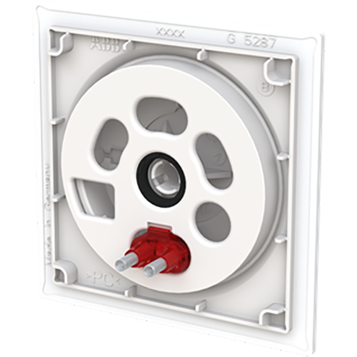 ABB Busch-Jaeger cpl + knop v draaidimmer art-matwit - 9paa00000168111 - 20090865