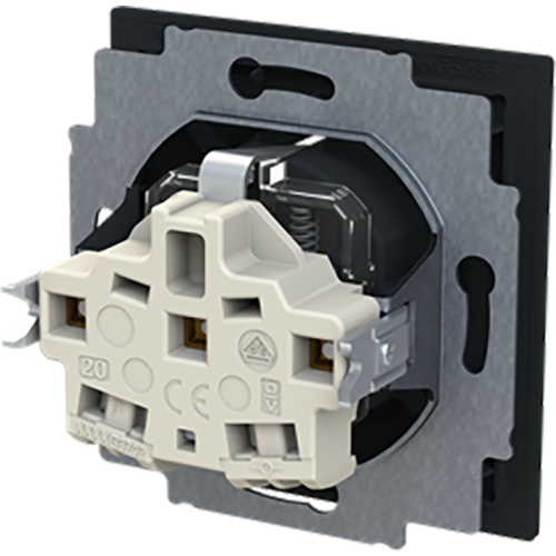 ABB Busch-Jaeger wcd ra kv cpl inb art-matzwart - 9paa00000168121 - 20090077