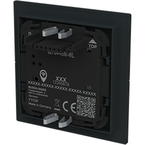ABB Busch-Jaeger Busch-W&auml;chter&reg; 180 flex comfort multilens art-matzwart Wireless - 9paa00000168127 - 20090358