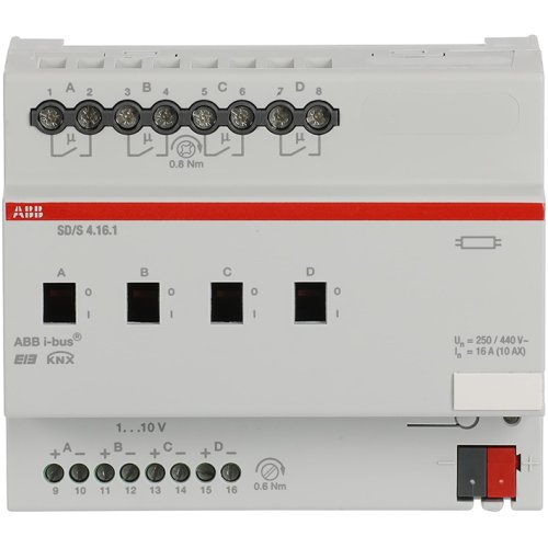 ABB Busch-Jaeger KNX schak/dim-aktor 0-10V 4v - 9paa00000172109 - 20087783