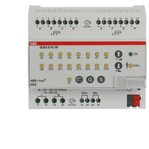 ABB Busch-Jaeger KNX DALI lichtregelaar 8v DIN-rail - 9paa00000172112 - 20087794