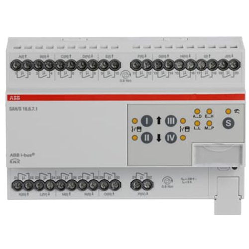ABB Busch-Jaeger Schakel/Jaloezie aktor, residentieel KNX 16 voudig, 6 ampere - 9paa00000172136 - 20087853