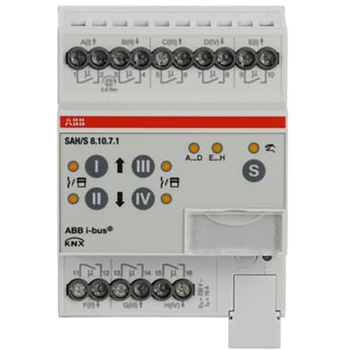 ABB Busch-Jaeger Schakel/Jaloezie aktor, residentieel KNX 8 voudig, 10 ampere - 9paa00000172139 - 20087855