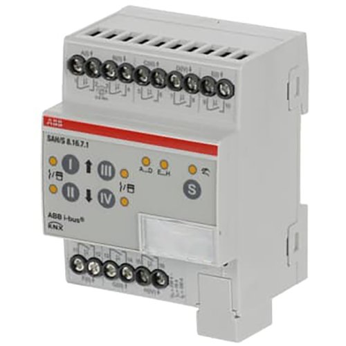 ABB Busch-Jaeger Schakel/Jaloezie aktor, residentieel KNX 8 voudig, 16 ampere - 9paa00000172143 - 20087858