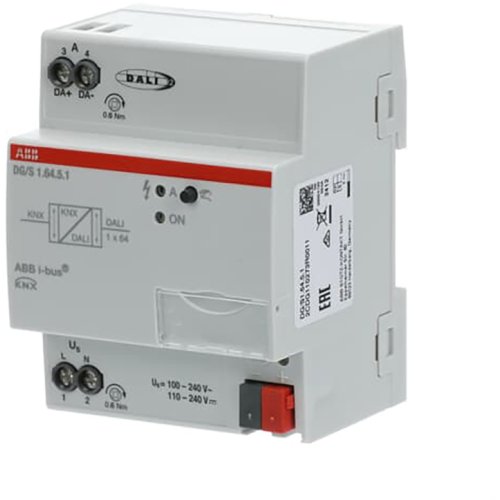 ABB Busch-Jaeger DALI Gateway Colour, KNX 1 voudig, 64 ballasten - 9paa00000172149 - 20087881