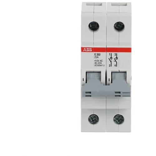 ABB Componenten ON-OFF Switch, grey 2 pole, 25A - 9paa00000173751 - 20114127
