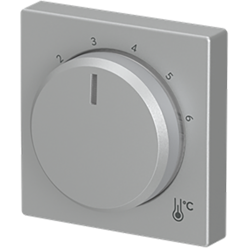 ABB Busch-Jaeger cpl v thermostaat 1094/97U f-aluzilver - 9paa00000178648 - 20088528