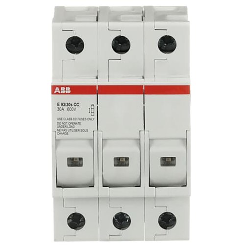 ABB Componenten Zekeringhouder E90 3P 30A voor CC-zekeringen - 9paa00000179223 - 20124580