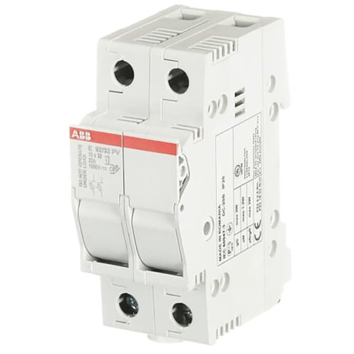 ABB Componenten Zekeringhouder 2 polig, 32A 1000 Vdc - 9paa00000180123 - 20124358