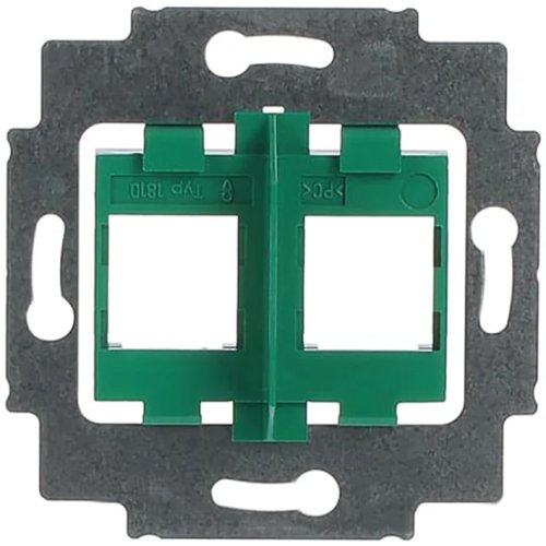 B&J draagring utp 2x mod jack groen 1810 - 9paa00000183717 - 3137226