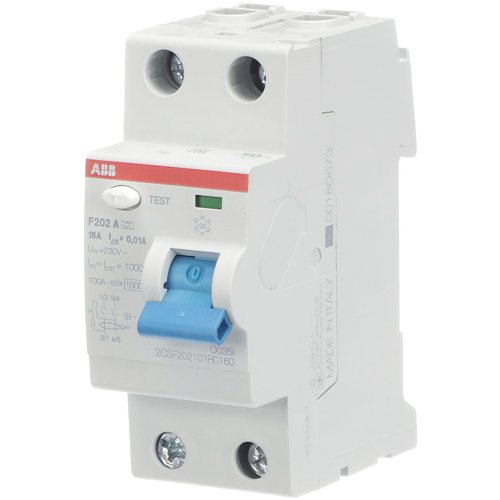 ABB Componenten Aardlekschakelaar 2p 16 A, 10mA - 9paa00000185548 - 20123931