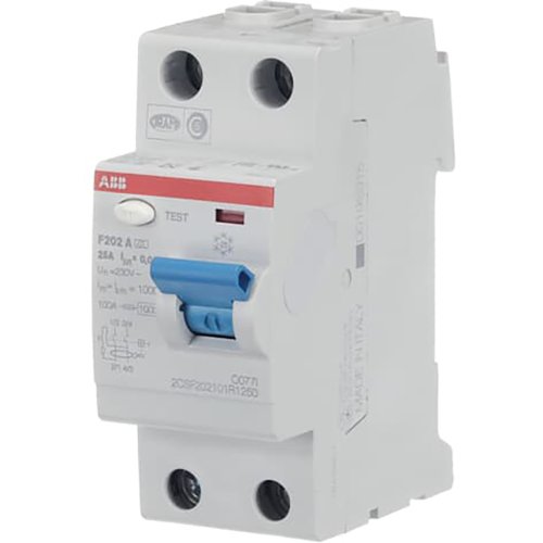 ABB Componenten Aardlekschakelaar 2p 25 A, 30mA - 9paa00000185705 - 20123932