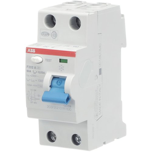ABB Componenten Aardlekschakelaar 2p 63 A, 30mA - 9paa00000185735 - 20123934