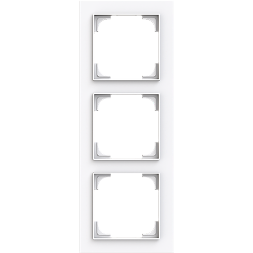 ABB Busch-Jaeger afdekraam 3v art-wit - 9paa00000185742 - 20089710