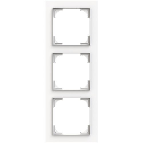 ABB Busch-Jaeger afdekraam 3v art-matwit - 9paa00000185743 - 20089711