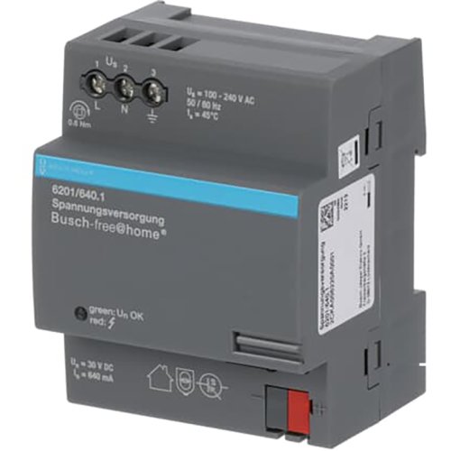 B&J F@H voeding 640ma din-rail 6201/640.1 - 9paa00000201770 - 11005220