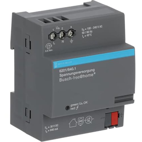 B&J F@H voeding 640ma din-rail 6201/640.1 - 9paa00000201771 - 11005220