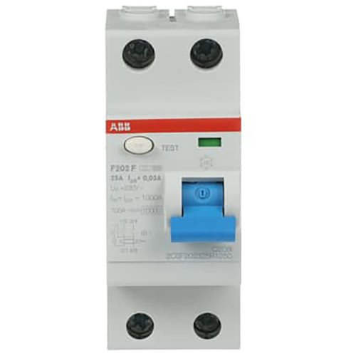 ABB Componenten Aardlekschakelaar 2 polig, 25A, F-type, 0,03A - 9paa00000201886 - 20123973