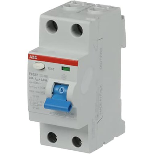 ABB Componenten Aardlekschakelaar 2 polig, 25A, F-type, 0,03A - 9paa00000201887 - 20123973