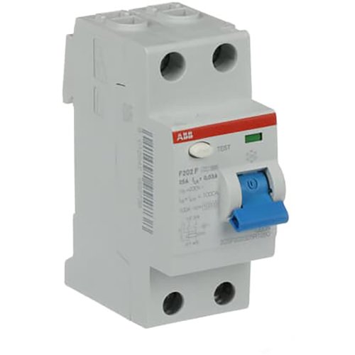 ABB Componenten Aardlekschakelaar 2 polig, 25A, F-type, 0,03A - 9paa00000201888 - 20123973