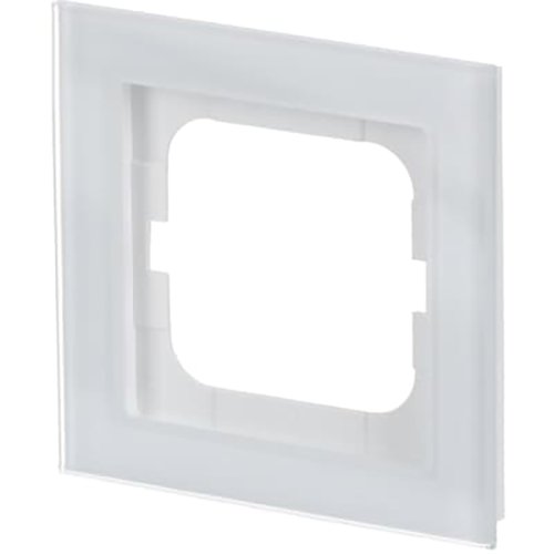ABB Busch-Jaeger afdekraam 1v ax-witglas - 9paa00000209856 - 20089568