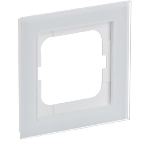 ABB Busch-Jaeger afdekraam 1v ax-witglas - 9paa00000209857 - 20089568