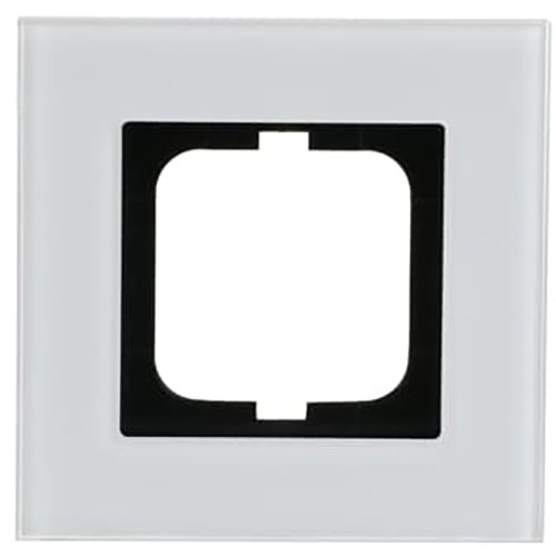 ABB Busch-Jaeger afdekraam 1v s-witglas - 9paa00000209859 - 20089573