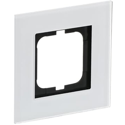 ABB Busch-Jaeger afdekraam 1v s-witglas - 9paa00000209861 - 20089573