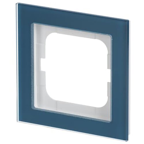 ABB Busch-Jaeger afdekraam 1v ax-glas oceaan - 9paa00000209864 - 20089651