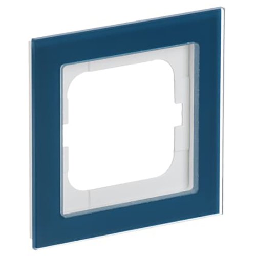 ABB Busch-Jaeger afdekraam 1v ax-glas oceaan - 9paa00000209865 - 20089651