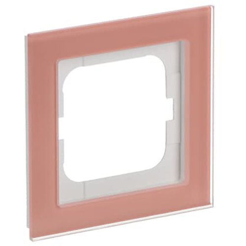 ABB Busch-Jaeger afdekraam 1v ax-glas koraal - 9paa00000209873 - 20089661