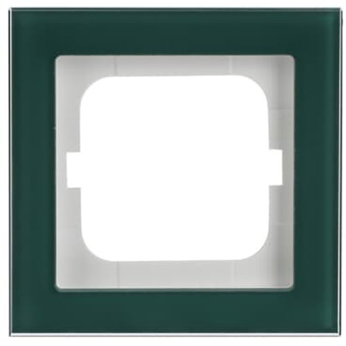 ABB Busch-Jaeger afdekraam 1v ax-glas avocado - 9paa00000209875 - 20089666