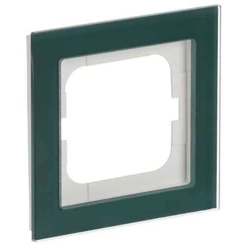 ABB Busch-Jaeger afdekraam 1v ax-glas avocado - 9paa00000209877 - 20089666