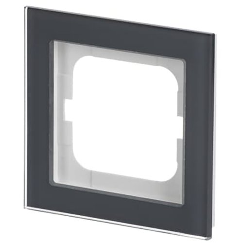 ABB Busch-Jaeger afdekraam 1v ax-glas oester - 9paa00000209884 - 20089676