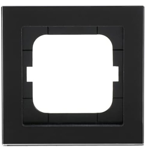 ABB Busch-Jaeger afdekraam 1v ax-glas zwart - 9paa00000209901 - 20089691