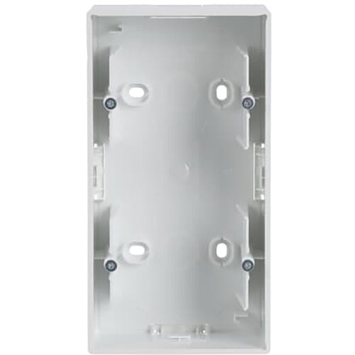 ABB Busch-Jaeger opbouwbak met bodem 2v f-studiowit - 9paa00000209903 - 20089875