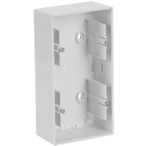ABB Busch-Jaeger opbouwbak met bodem 2v f-studiowit - 9paa00000209905 - 20089875