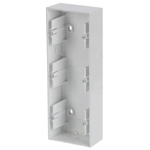 ABB Busch-Jaeger opbouwbak met bodem 3v f-studiowit - 9paa00000209908 - 20089882