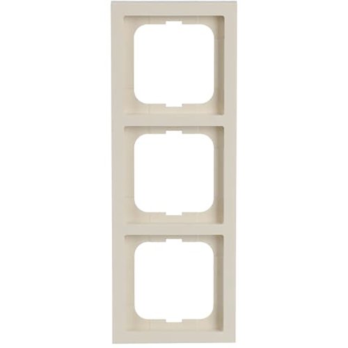 ABB Busch-Jaeger afdekraam hoekig 3v f-ivoor - 9paa00000210235 - 20089448