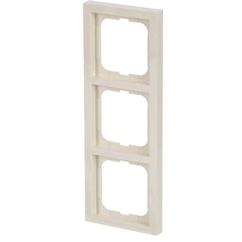 ABB Busch-Jaeger afdekraam hoekig 3v f-ivoor - 9paa00000210236 - 20089448