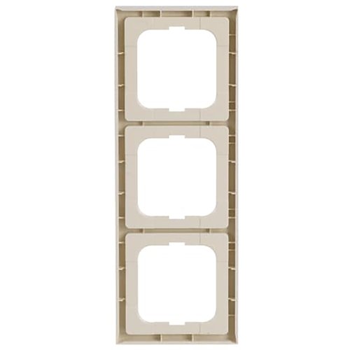 ABB Busch-Jaeger afdekraam hoekig 3v f-ivoor - 9paa00000210238 - 20089448