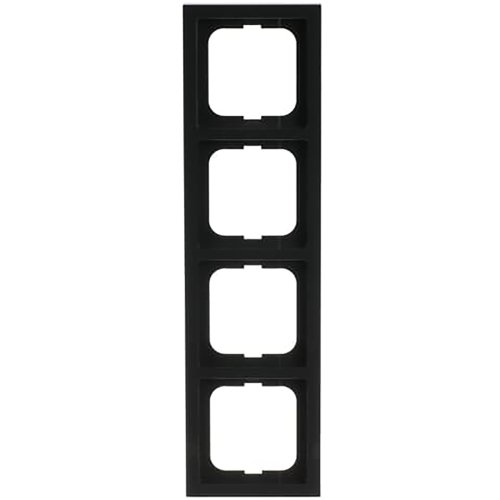 ABB Busch-Jaeger afdekraam hoekig 4v f-antraciet - 9paa00000210259 - 20089459