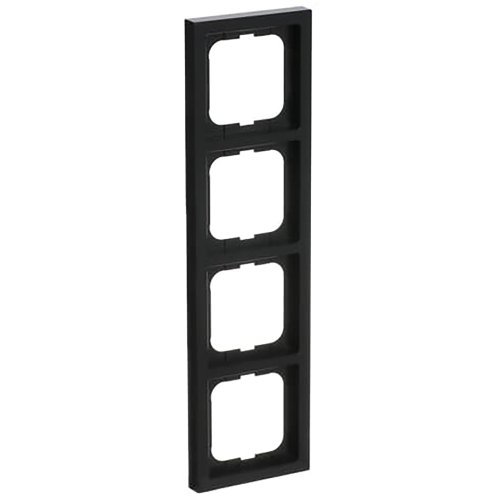 ABB Busch-Jaeger afdekraam hoekig 4v f-antraciet - 9paa00000210261 - 20089459