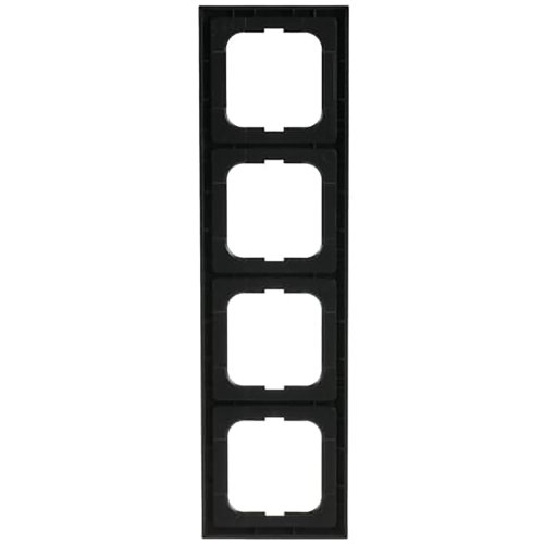 ABB Busch-Jaeger afdekraam hoekig 4v f-antraciet - 9paa00000210262 - 20089459
