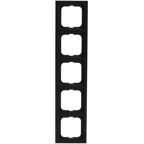 ABB Busch-Jaeger afdekraam hoekig 5v f-antraciet - 9paa00000210263 - 20089460