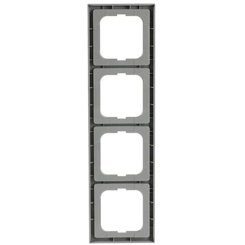 B&J afdekraam 4v hoekig alu/zilver 1724-183k - 9paa00000210278 - 3130314