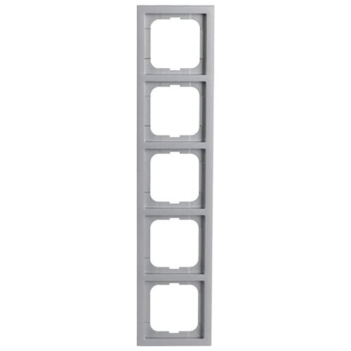 B&J afdekraam 5v hoekig alu/zilver 1725-183k - 9paa00000210279 - 3130335