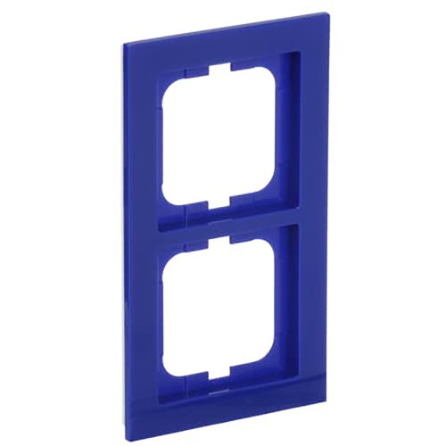 ABB Busch-Jaeger afdekraam 2v ax-blauw - 9paa00000210313 - 20089501